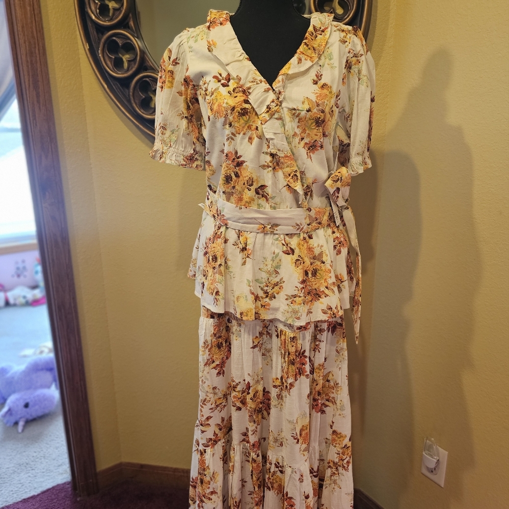 Nwt top and skirt combo.
